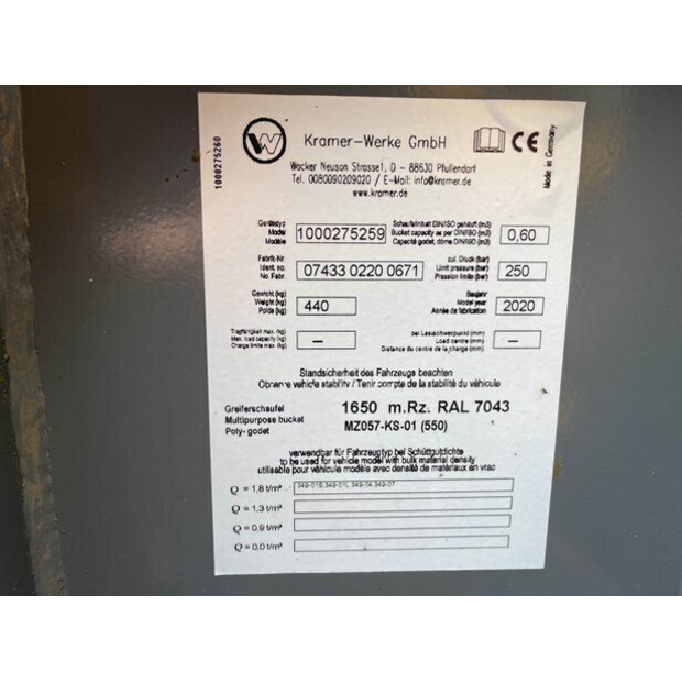 2020 KRAMER 5055E-42099553