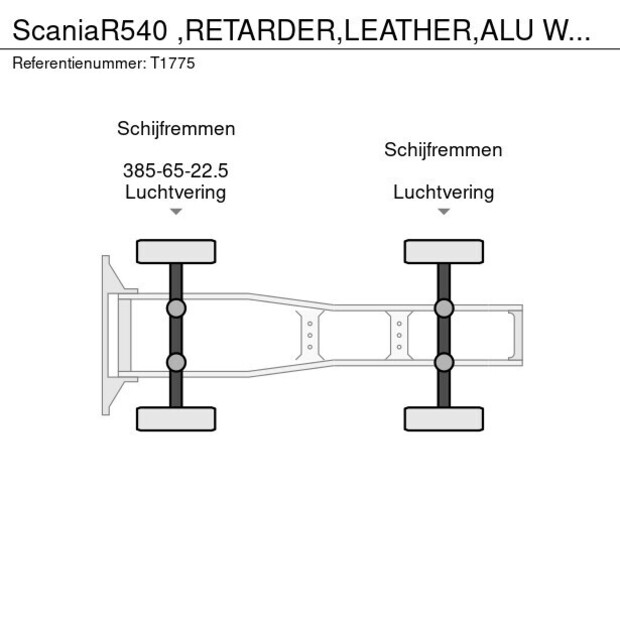 2020 Scania R540-42100790