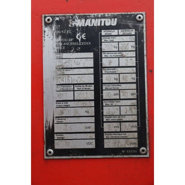 2013 Manitou 150 AETJ compact-42102229