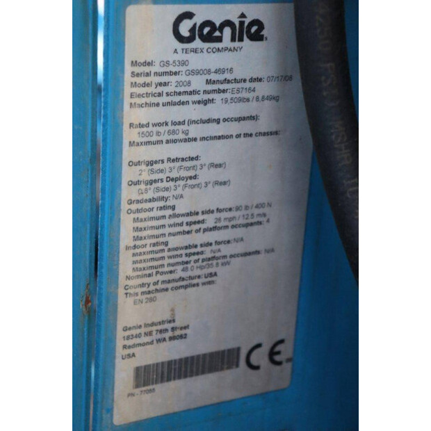 2008 جيني GS-5390-42102540