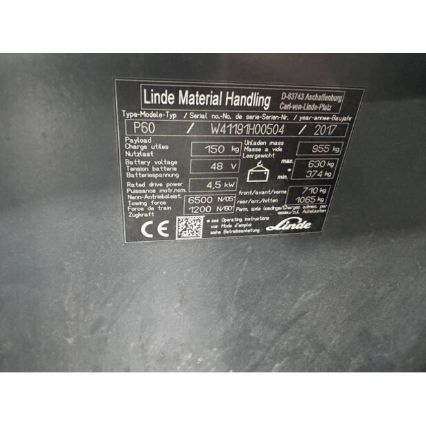 2017 Linde P60-42103142