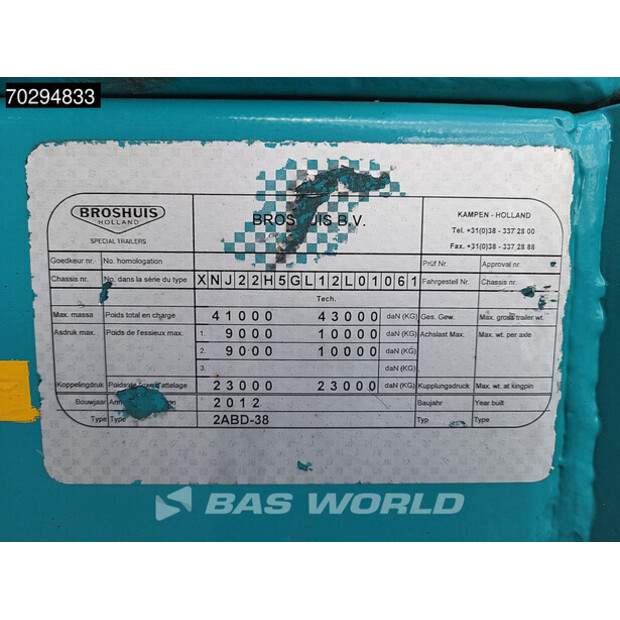 2012 Broshuis 2ABD-38-42103659