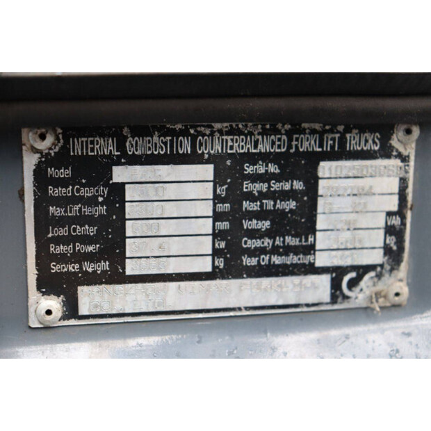 2021 TCM FG25-42104054