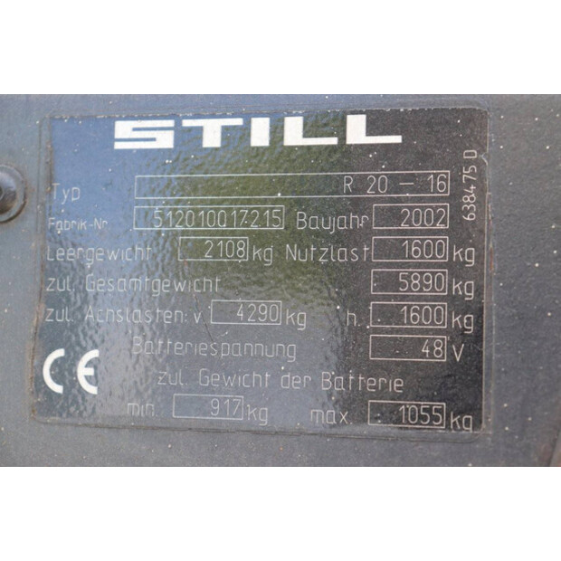 2002 Still R 20-16-42104172