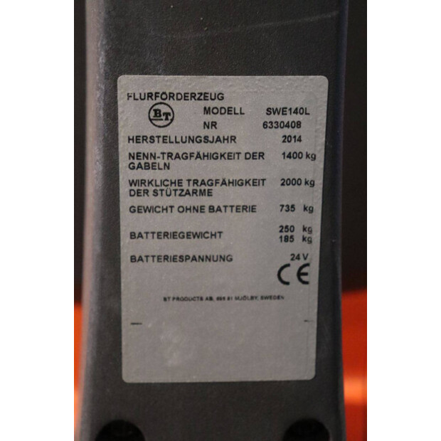 2014 Toyota BT SWE140L-42104787