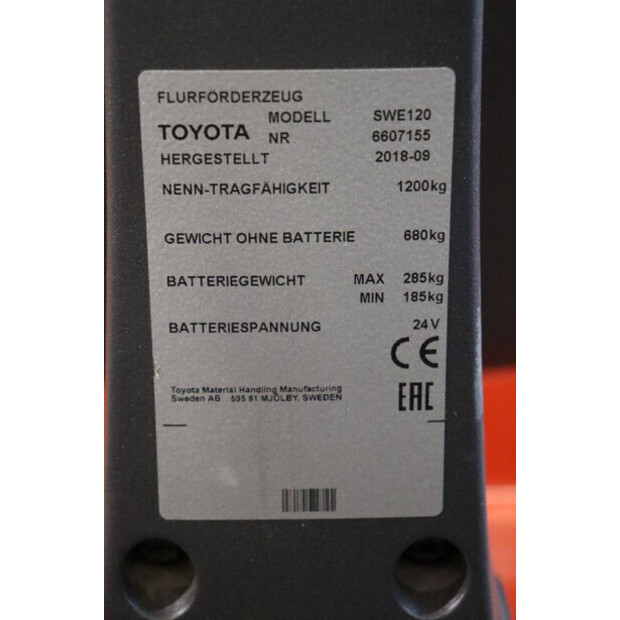 2018 Toyota SWE120-42105011