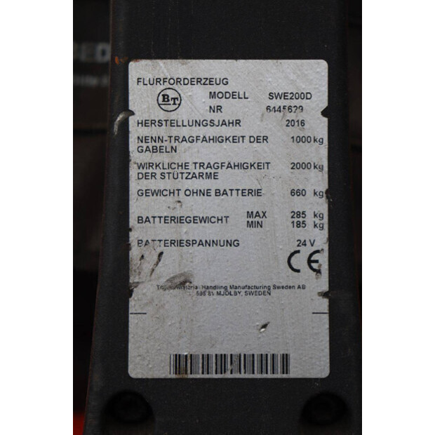 2016 BT SWE200D-42105204