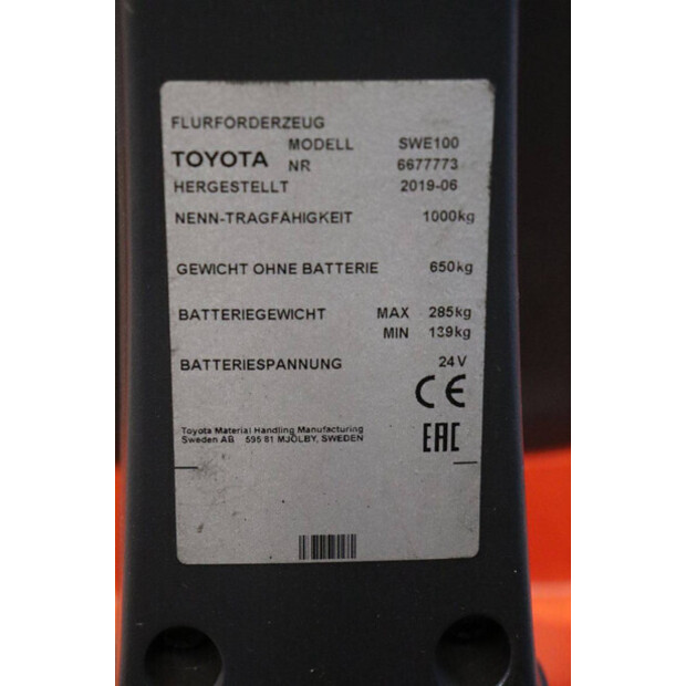 2019 Toyota SWE 100-42105503