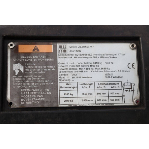 2002 هايستر J2.50XM-717-42106183