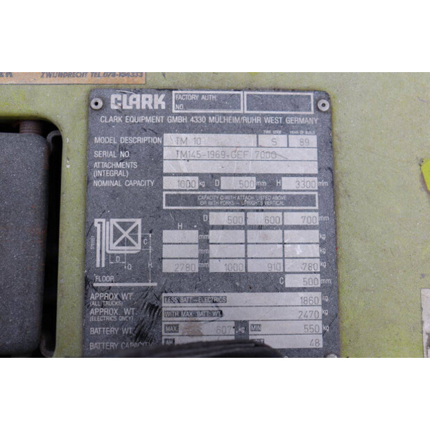 1969 Clark TM-10-42106392