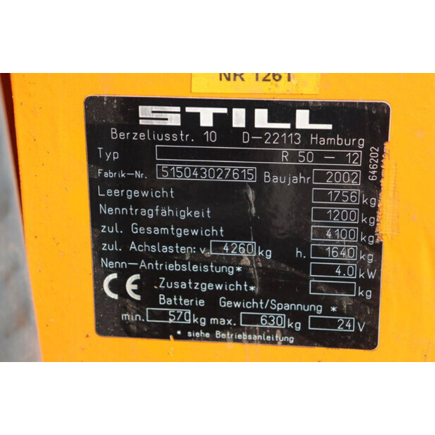 2002 Still R50-12-42106415
