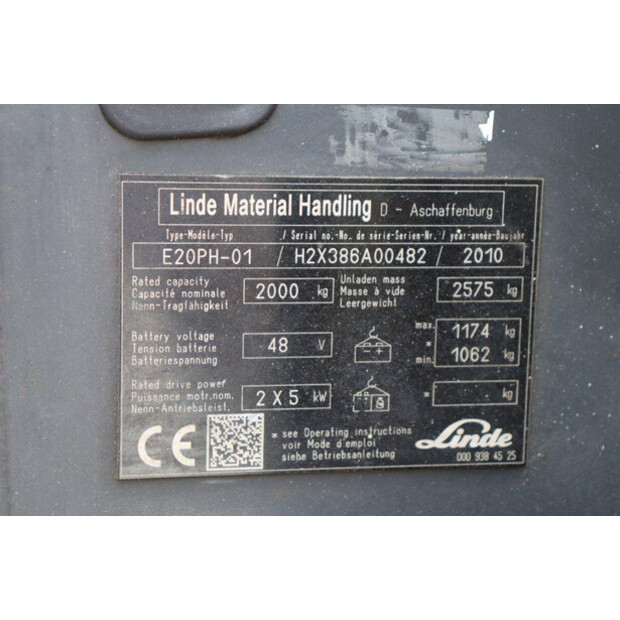 2010 ليندي E20PH-01-42106513