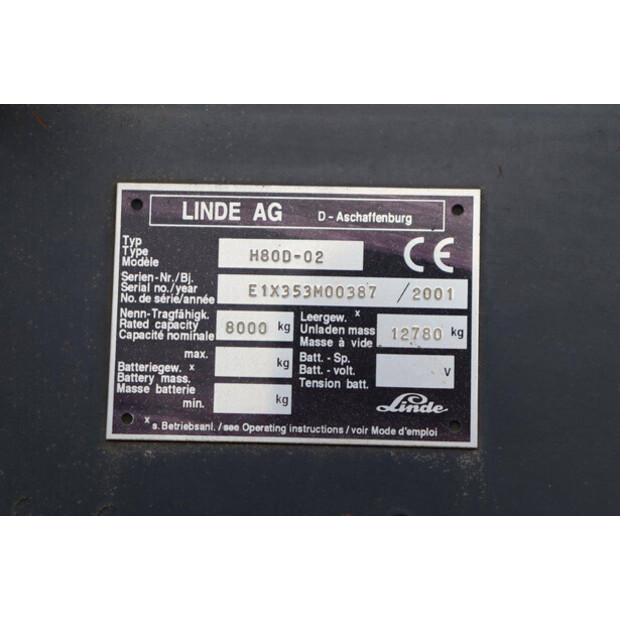 2001 ليندي H80D-02-42106790