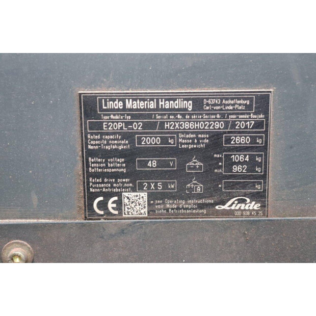 2017 ليندي E20PL-02-42106839