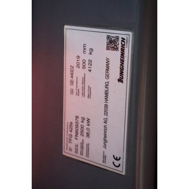 2019 Jungheinrich TFG 425S-42107251