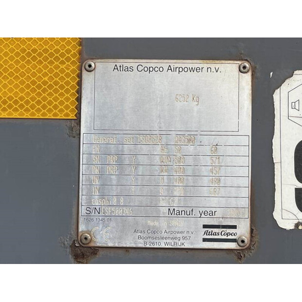 2014 Atlas-Copco QAS 500 VD-42150190
