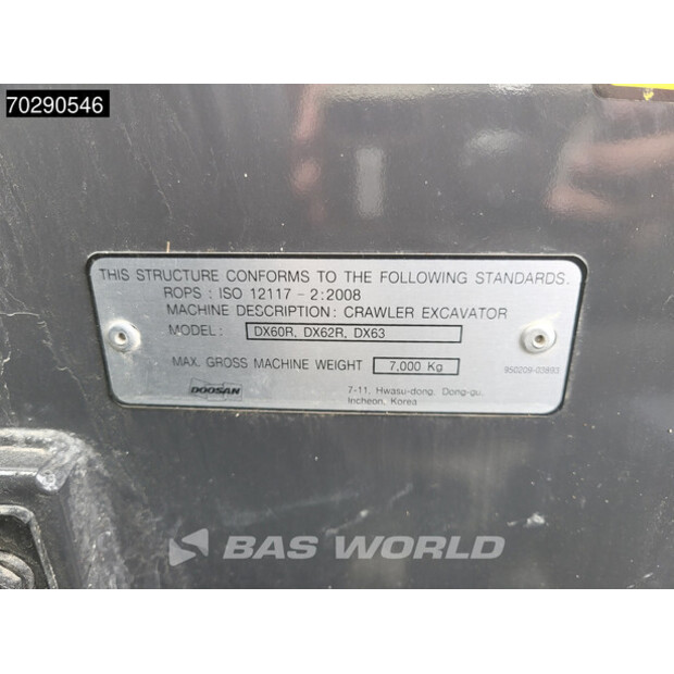 2020 دووسان DX63-3-42152212