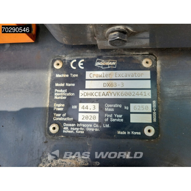 2020 دووسان DX63-3-42152214