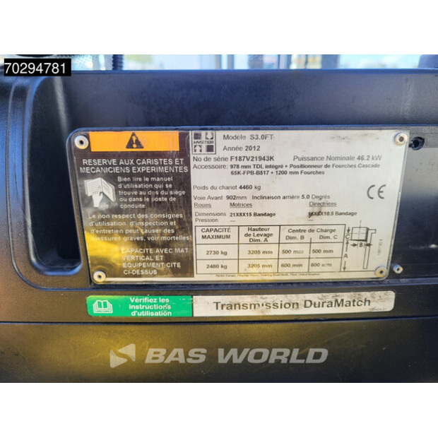 2012 Hyster S3.0FT-42152927