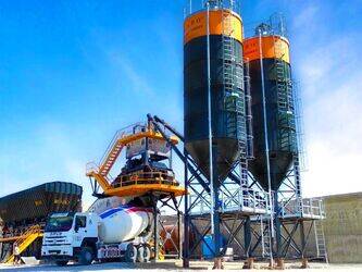 صورة ل محطات خلط الخرسانة 2025 فابو Compact-120