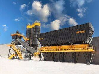 صورة ل محطات خلط الخرسانة 2025 فابو COMPACT-160