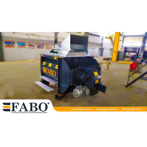 2025 FABO 1 m3 TWIN SHAFT MIXER-42153507