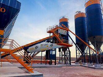 صورة ل محطات خلط الخرسانة 2025 فابو Compact-180