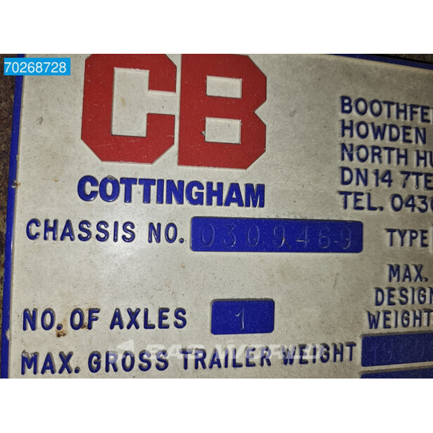 1989 Cottingham CB 19615-42170876