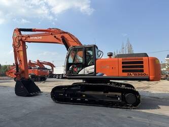 土地セット 2023 Hitachi ZX350-5G Used Tracked Excavator for sale | P&E