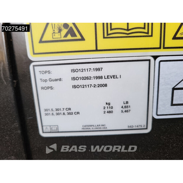 2023 Caterpillar 301.5-42193506