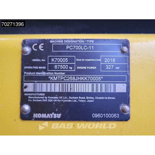 2018 كوماتسو PC700 LC -11-42193756