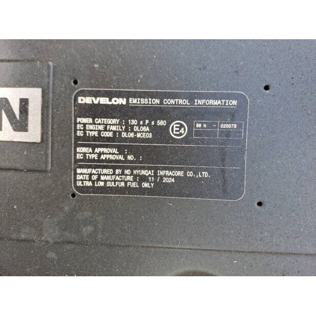 2025 دووسان DX225LC-7M-42195240