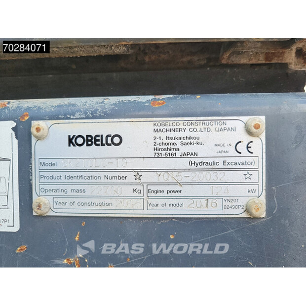 2015 كوبيلكو SK210LC-10-42199938