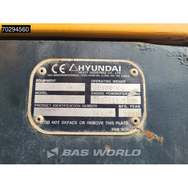 2012 Hyundai R250 NLC-9-42200504