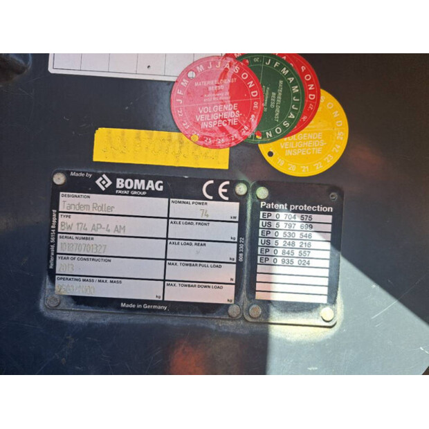 2013 BOMAG BW174 AP-4 AM-42215302