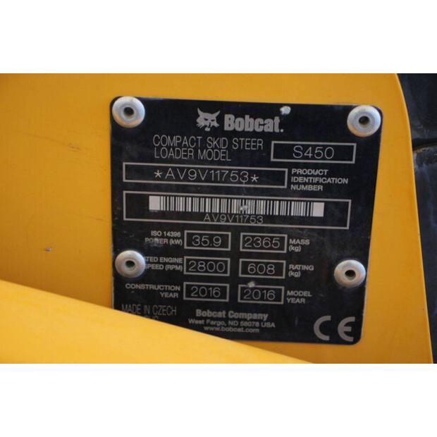 2016 BOBCAT S450-42217696