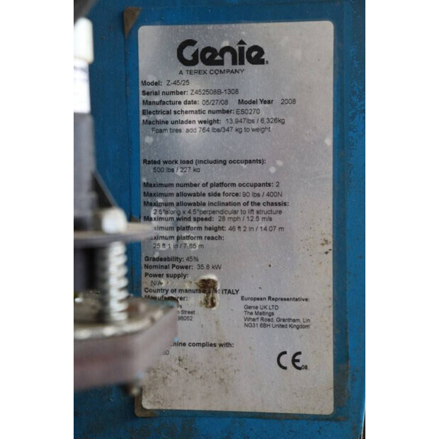 2008 Genie Z-45/25-42218310