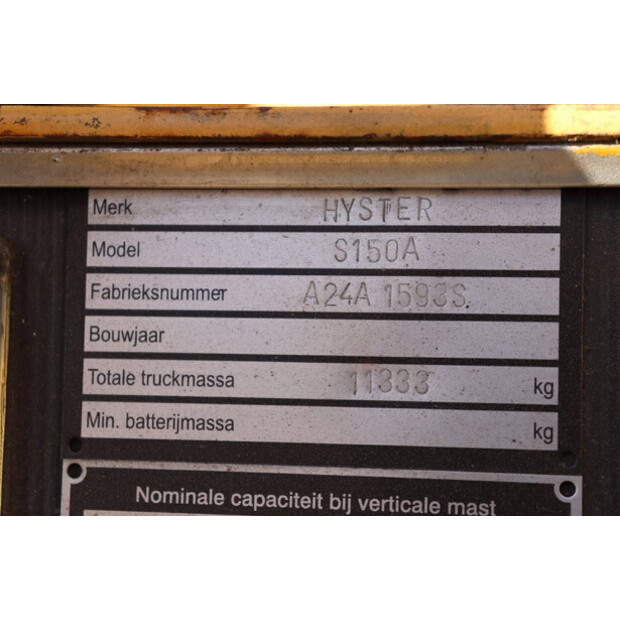 2016 Hyster S150A-42220440
