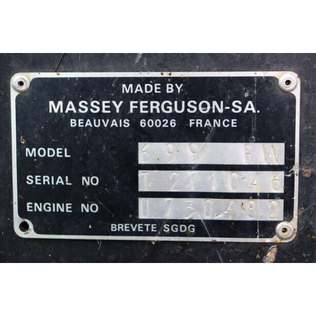1986 Massey Ferguson 699-42220935