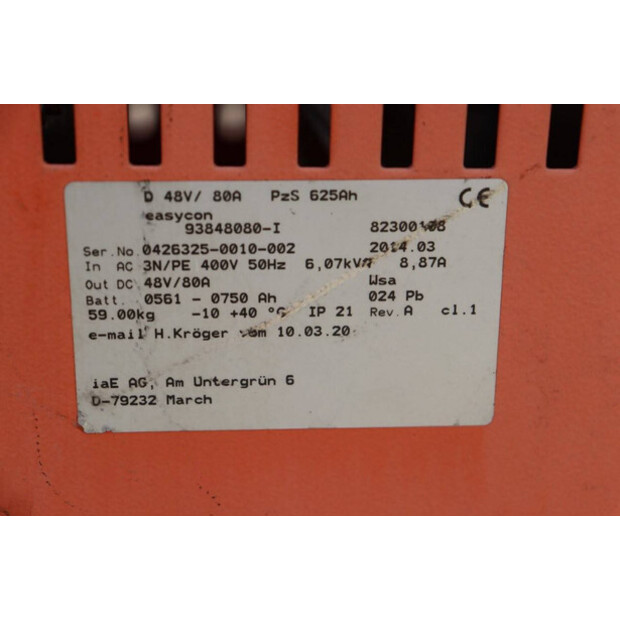 2010 Toyota 7FBH15-42221568