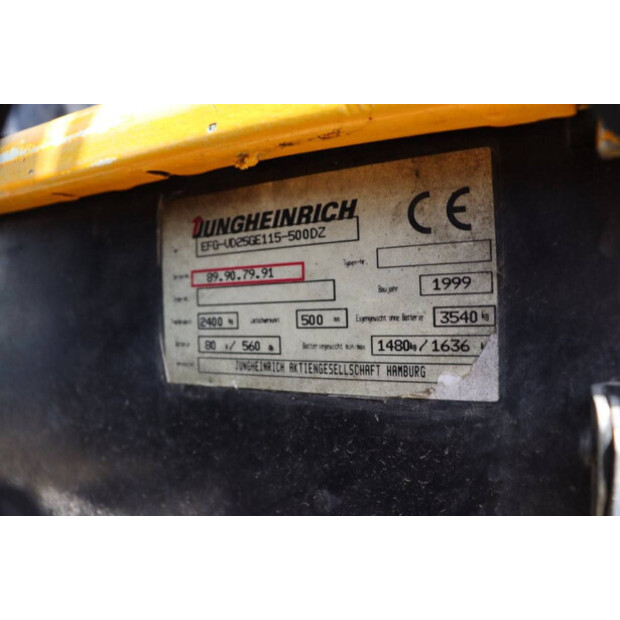 1999 Jungheinrich EFG 25-42221765