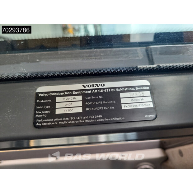 2012 Volvo A40F-42229503