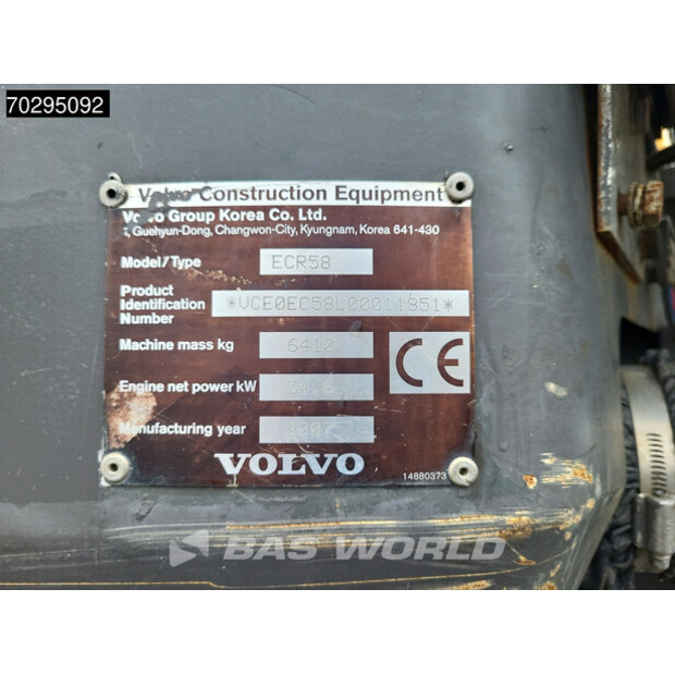 2007 Volvo ECR58-42229556