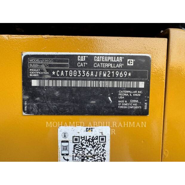 2023 كاتربيلر 336-07GC-42230548