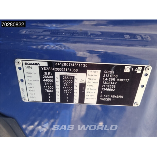 2016 Scania S520-42245480