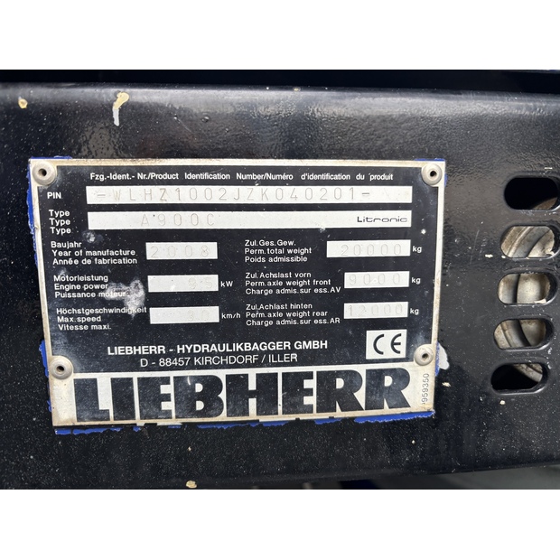 2008 Liebherr A900C-42255770