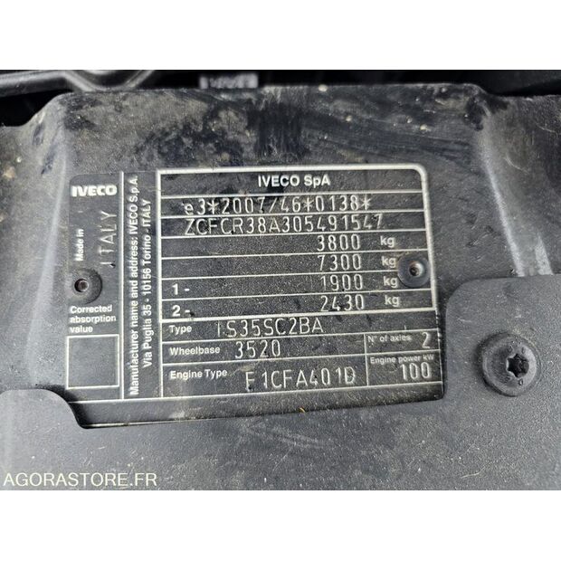 2022 Iveco 35S14N-42261630