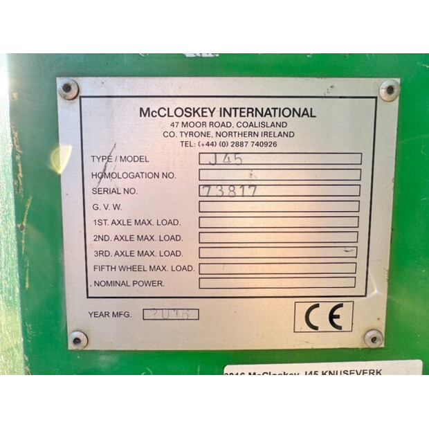2016 MCCLOSKEY J45-42264939