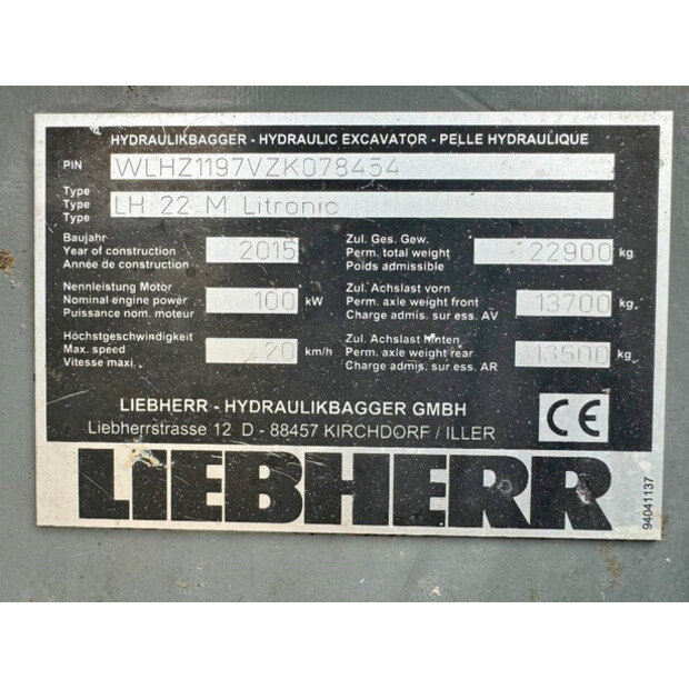 2015 Liebherr LH22M-42266541