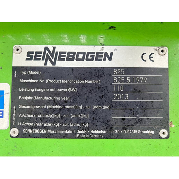 2013 SENNEBOGEN 825-42266675